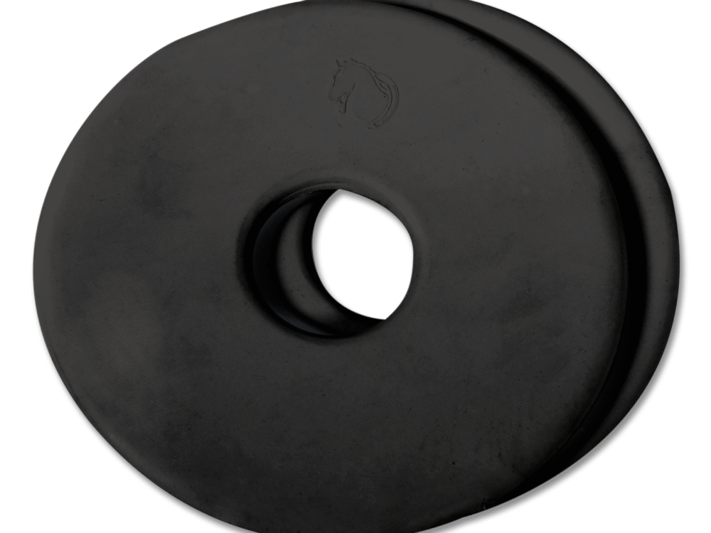 Waldhausen Rubber Cheek Guards, black