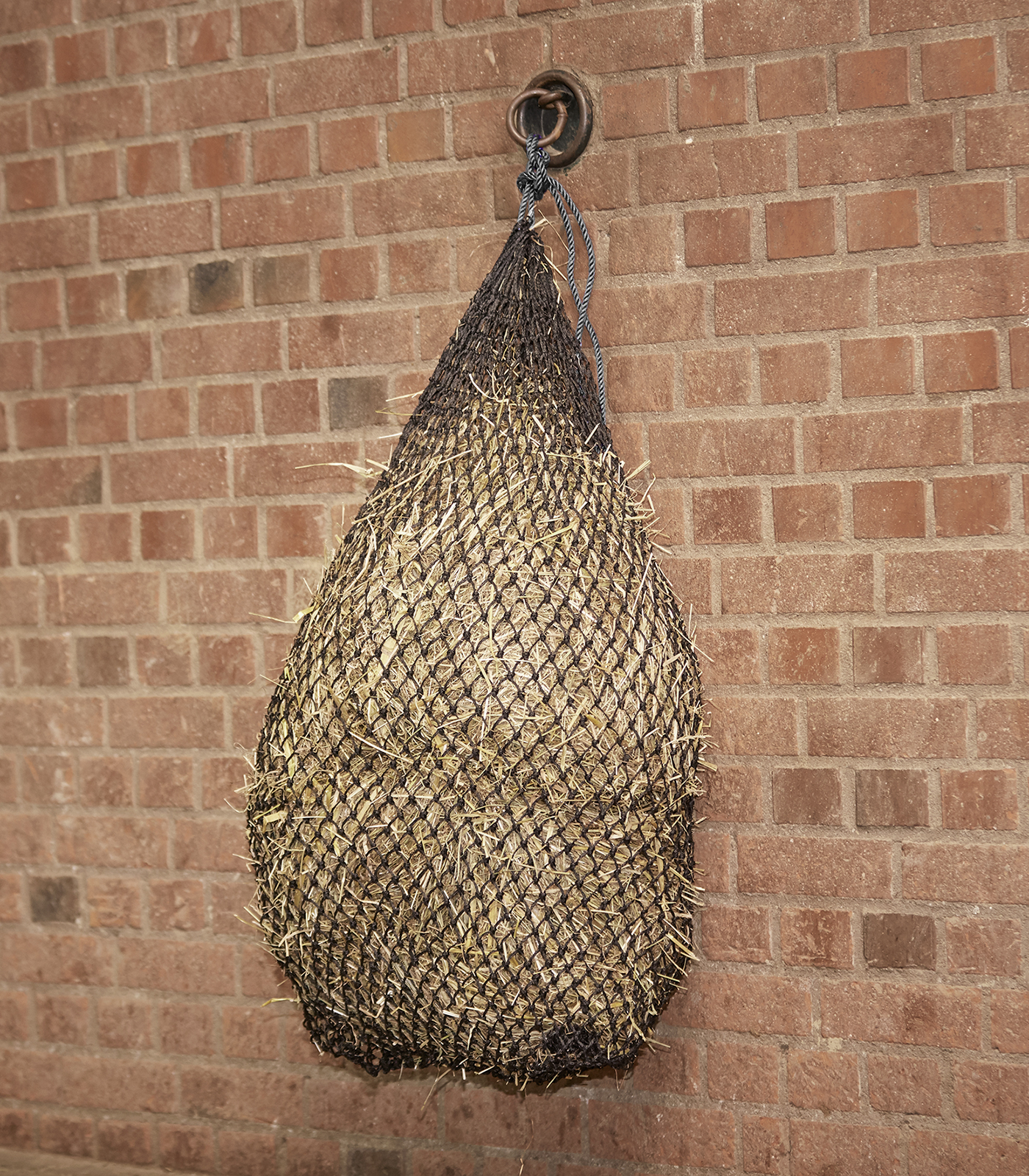 Waldhausen Groot hooinet SlowFeed, fijnmazig, zwart