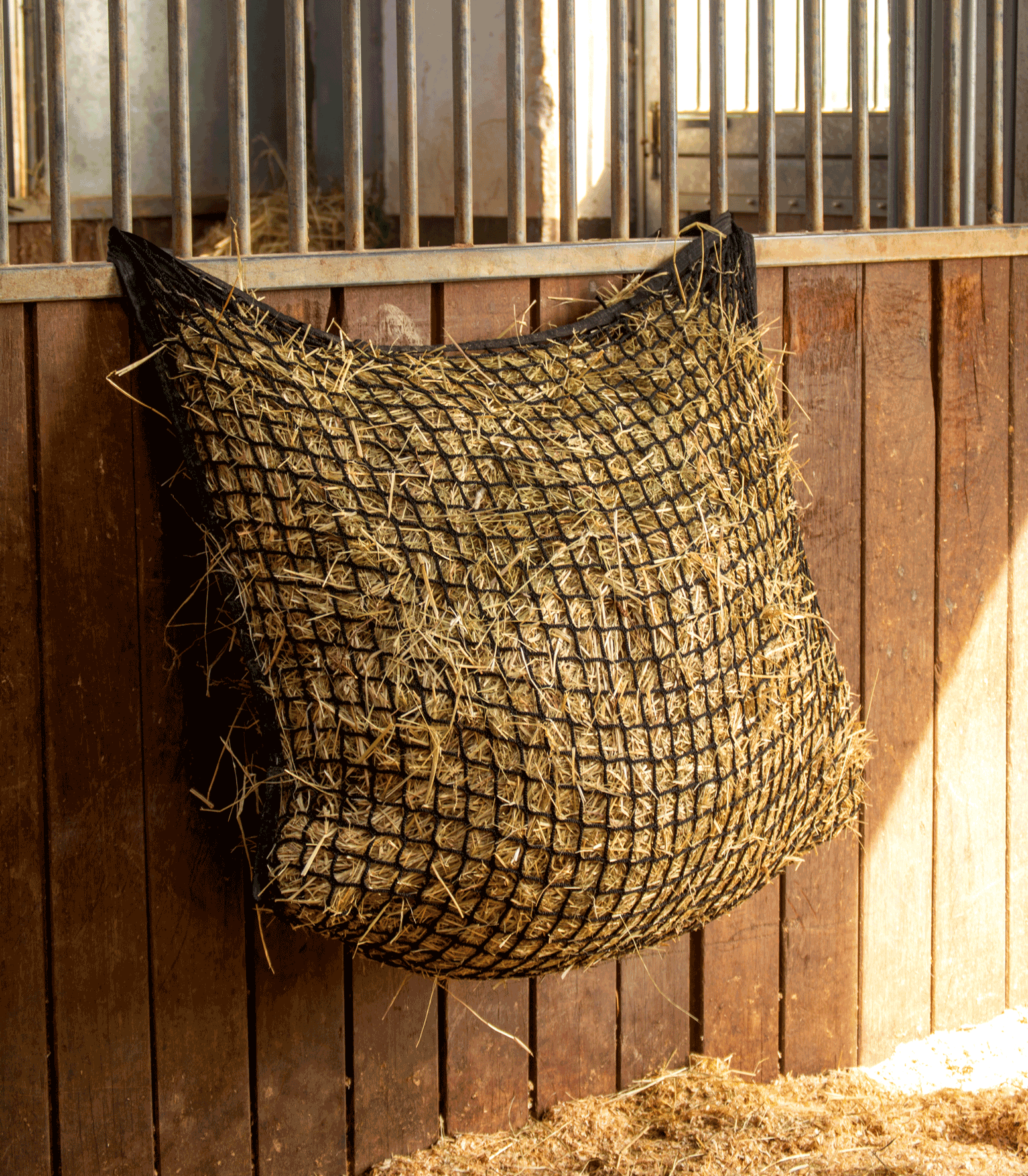 Waldhausen Knotless hooinet, fijnmazig, zwart, 120 x 90 cm