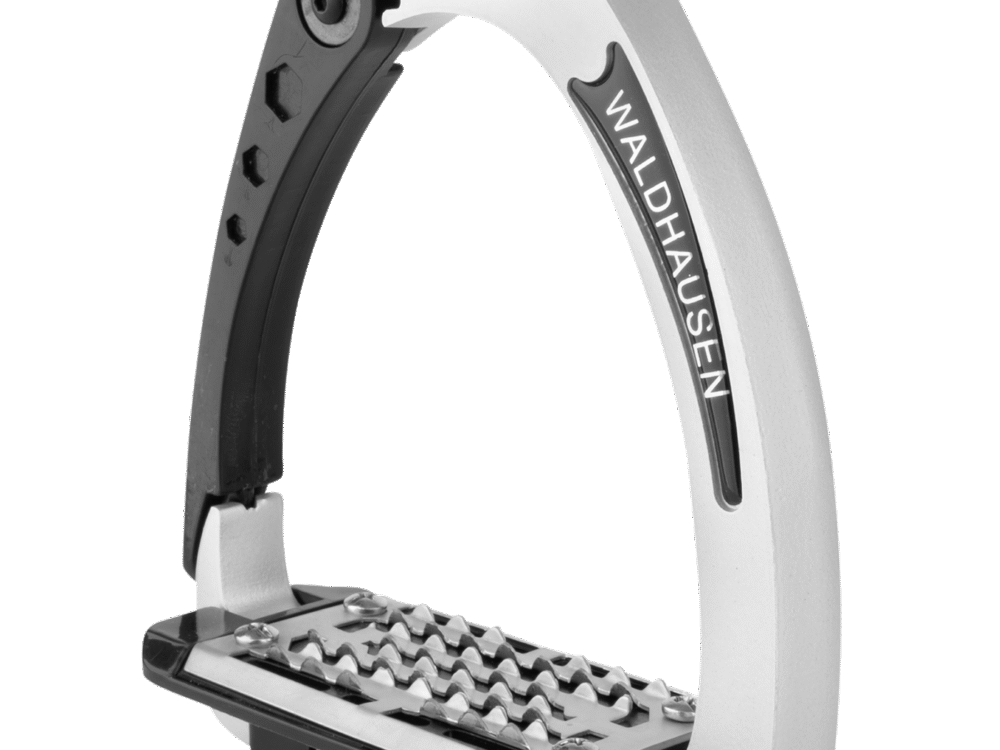 Waldhausen Kids Safetystirrup Pro grijs/metallic, 11 cm