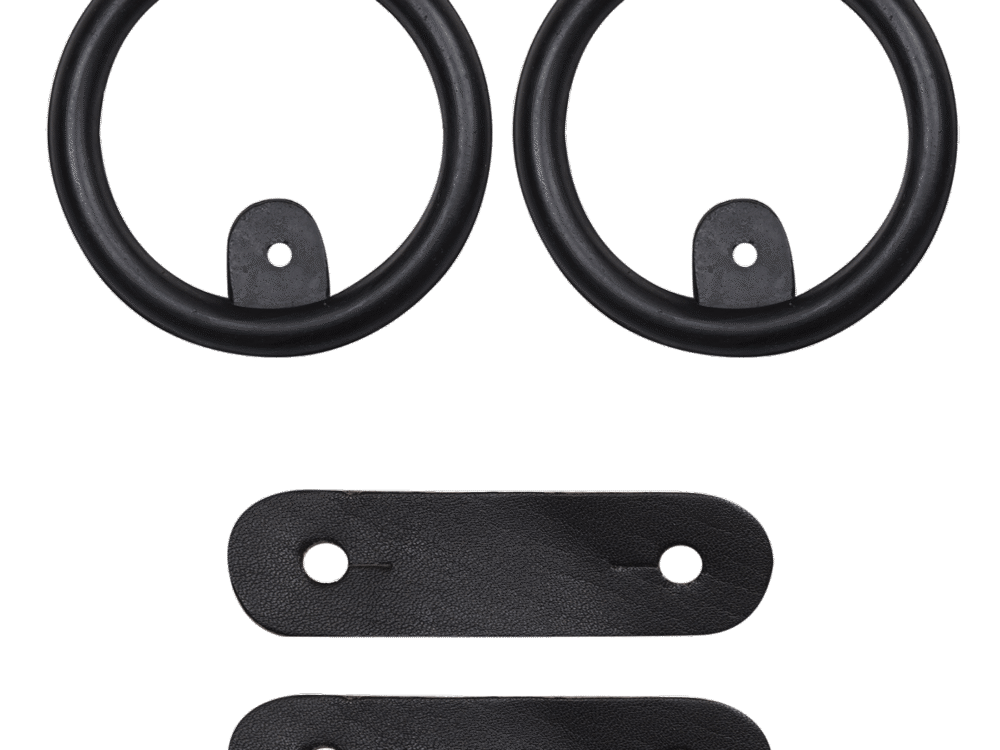 Waldhausen rubber rings and leather loops for safety stirrups