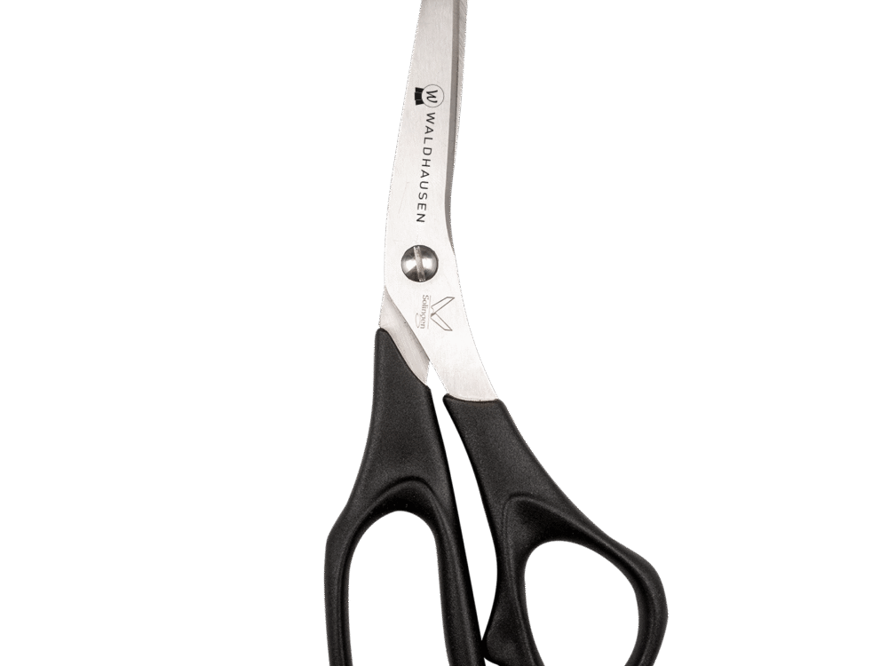 Waldhausen Mane and tail scissors "easy cut", black