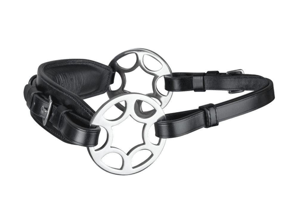 Waldhausen Bitless bridle Sensitive with wheel, black
