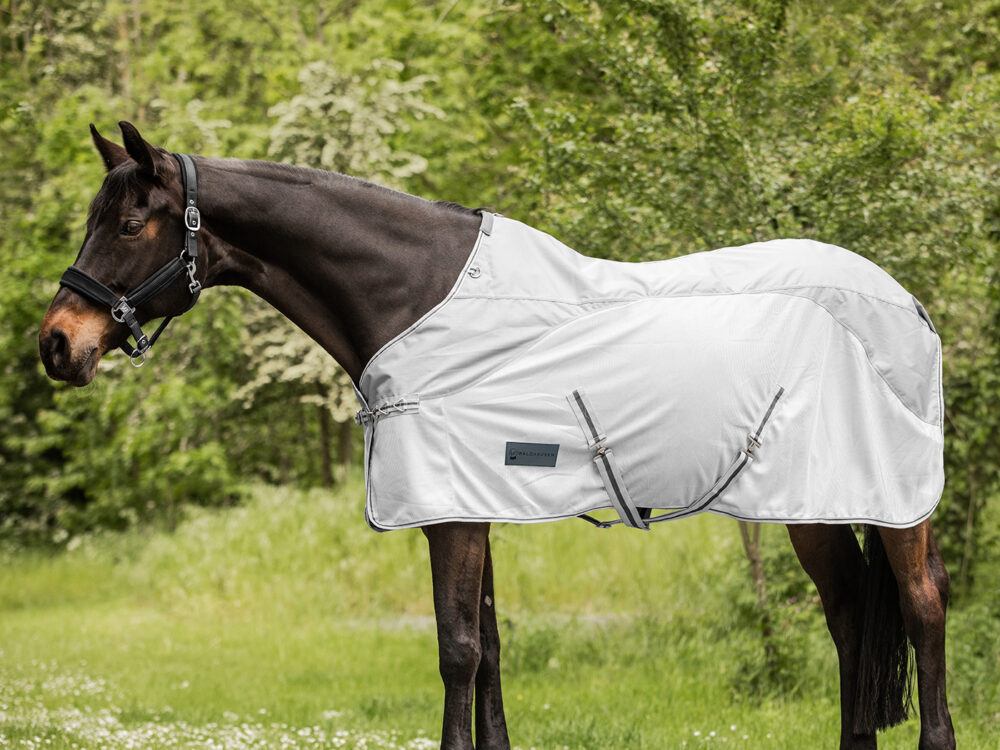 Waldhausen Fly Sheet Protect, silver grey/grey, 115 cm