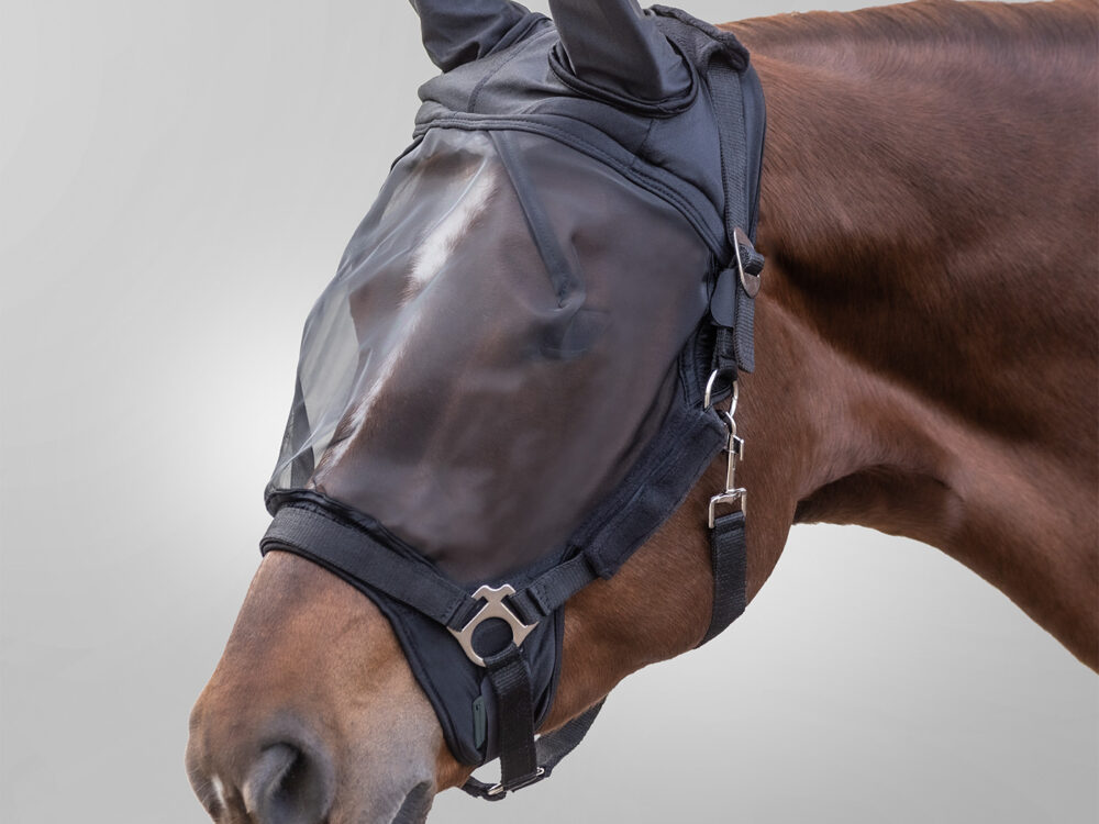 Waldhausen Vliegenmasker Premium met Oren voor Halster