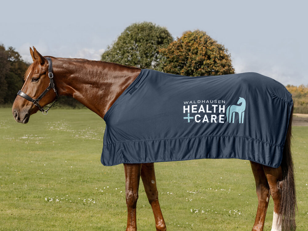 Waldausen W-health + care Ice Layer rug, nightblue, 115cm