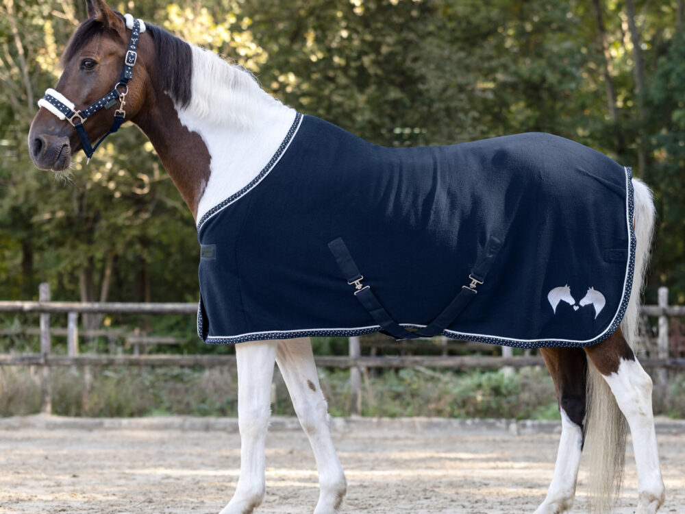 Waldhausen Fleece vloerkleed Lucky, nachtblauw, 85 cm