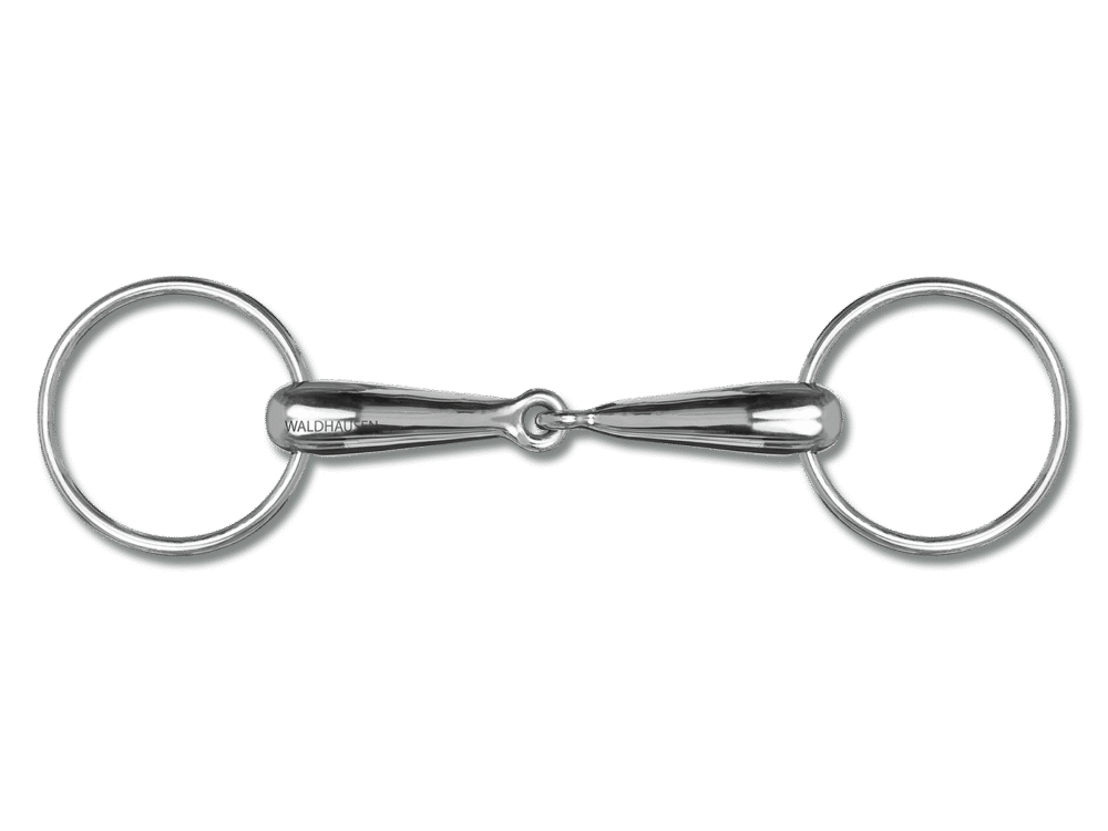 Holle trensbit SS, R: 7 cm, D: 18 mm, B: 12,5 cm