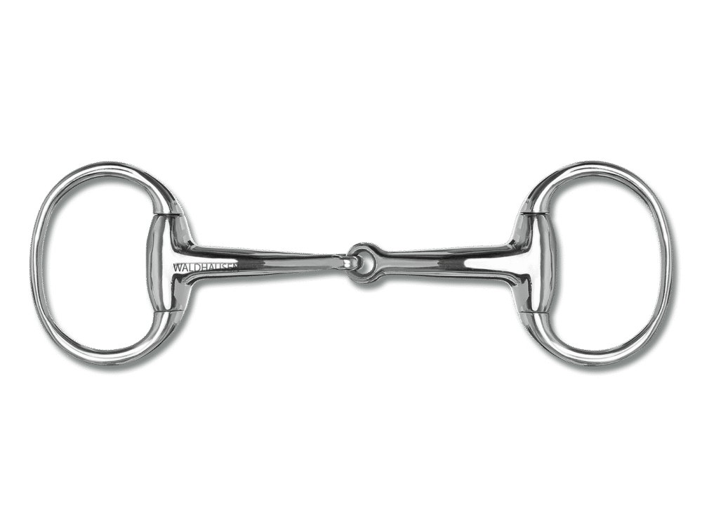 Waldhausen Egg Butt Snaffel SS solid, T:16 mm, W:12,5 cm, R:7cm