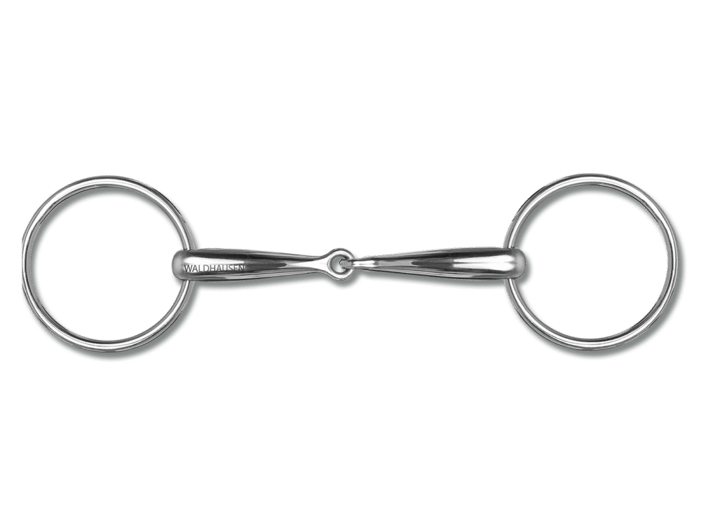 Waldhausen Bradoon Bit SS solid, R: 5,5 cm T: 1,4 cm, W: 11,5cm
