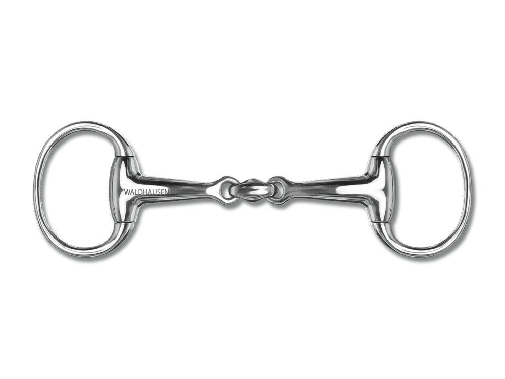 Waldhausen Eggbut snaffle bit, SS, T: 16 mm, W: 12,5cm