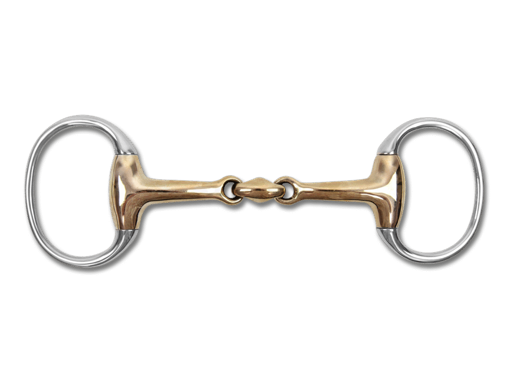 Waldhausen Egg Butt Snaffel, doppel broken, 11,5 cm