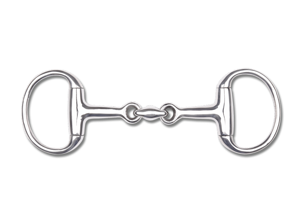 Waldhausen Pony Eggbutt Snaffle, doub.broken SS solid,R:6cm,T:13mm,10,5