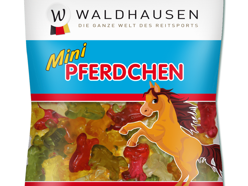 Waldhausen Mini Horse Fruit Gums, 100 g