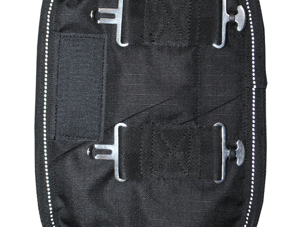 Waldhausen rug extension Nordic for closure, black, unisize
