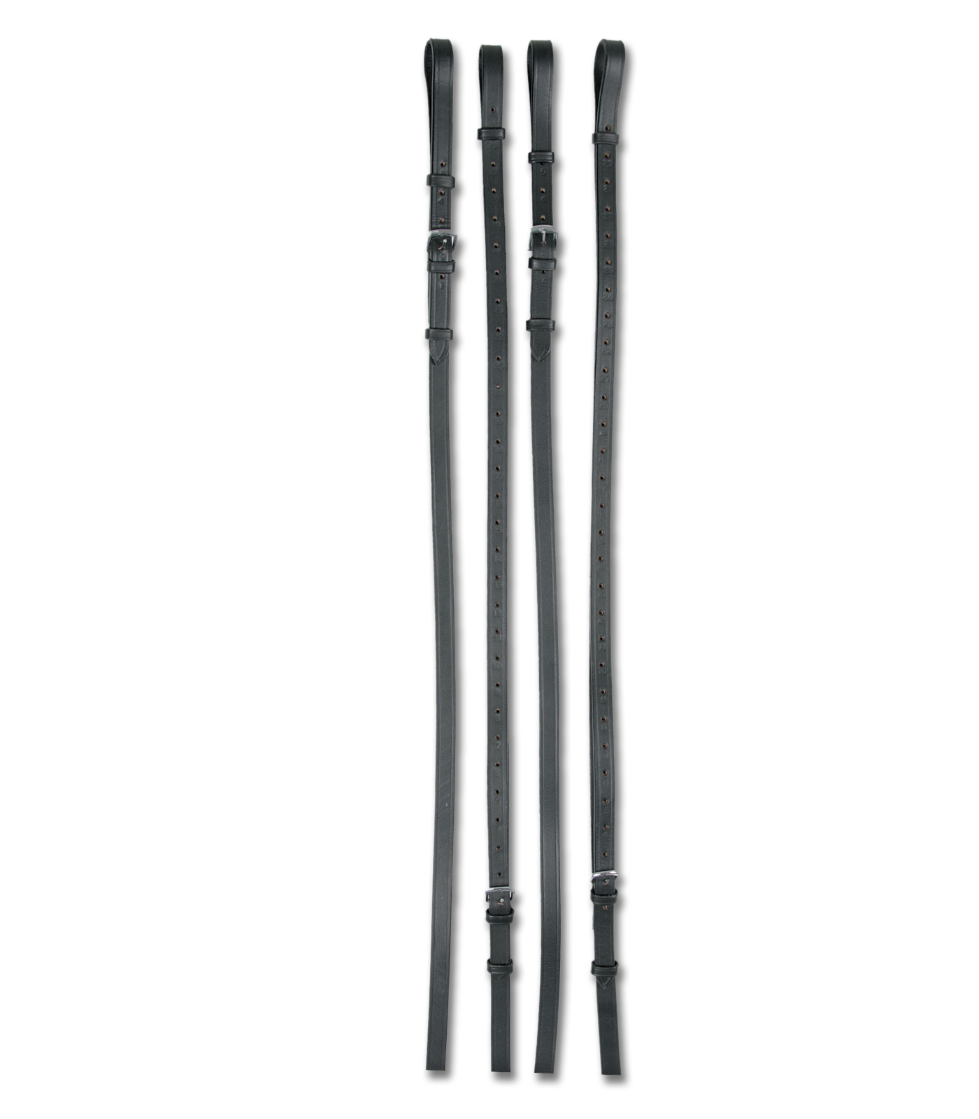 Waldhausen Longing Drawing reins leather, black