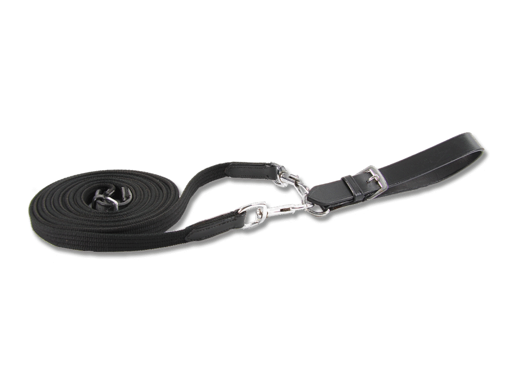 Waldhausen Draw reins Star, black