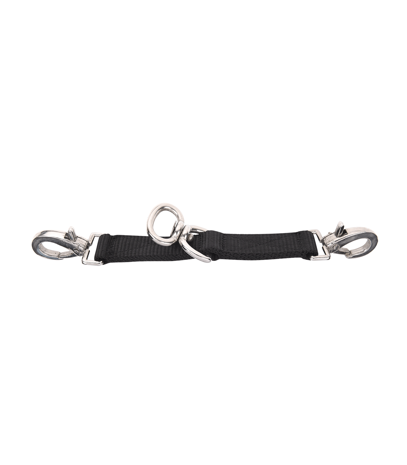 Waldhausen Lunge-Coupling with curl, black, 18 cm