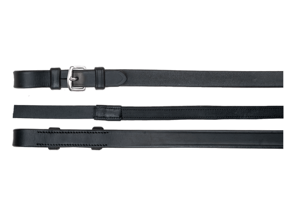 Waldhausen rubber-leather reins without bars