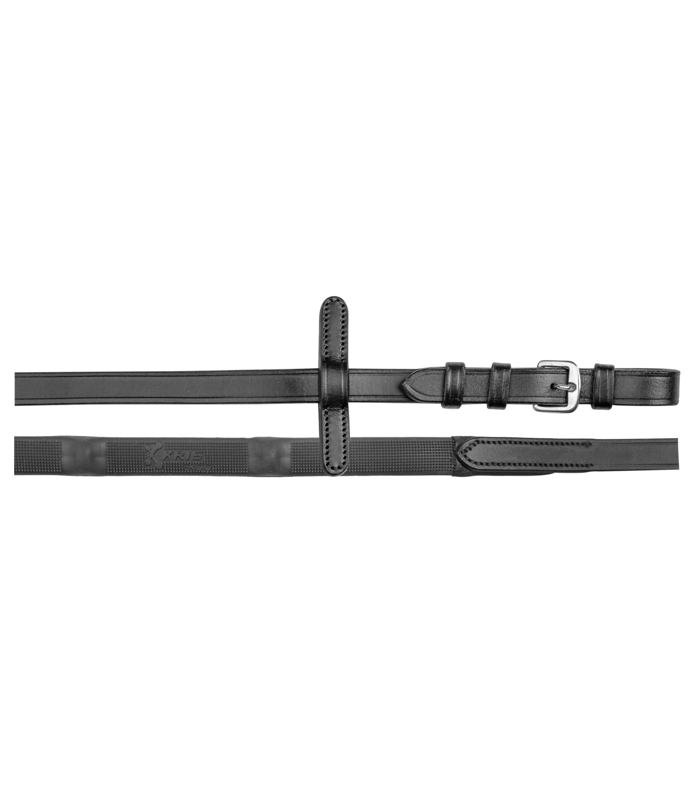Waldhausen rubber reins without rubber bars, black