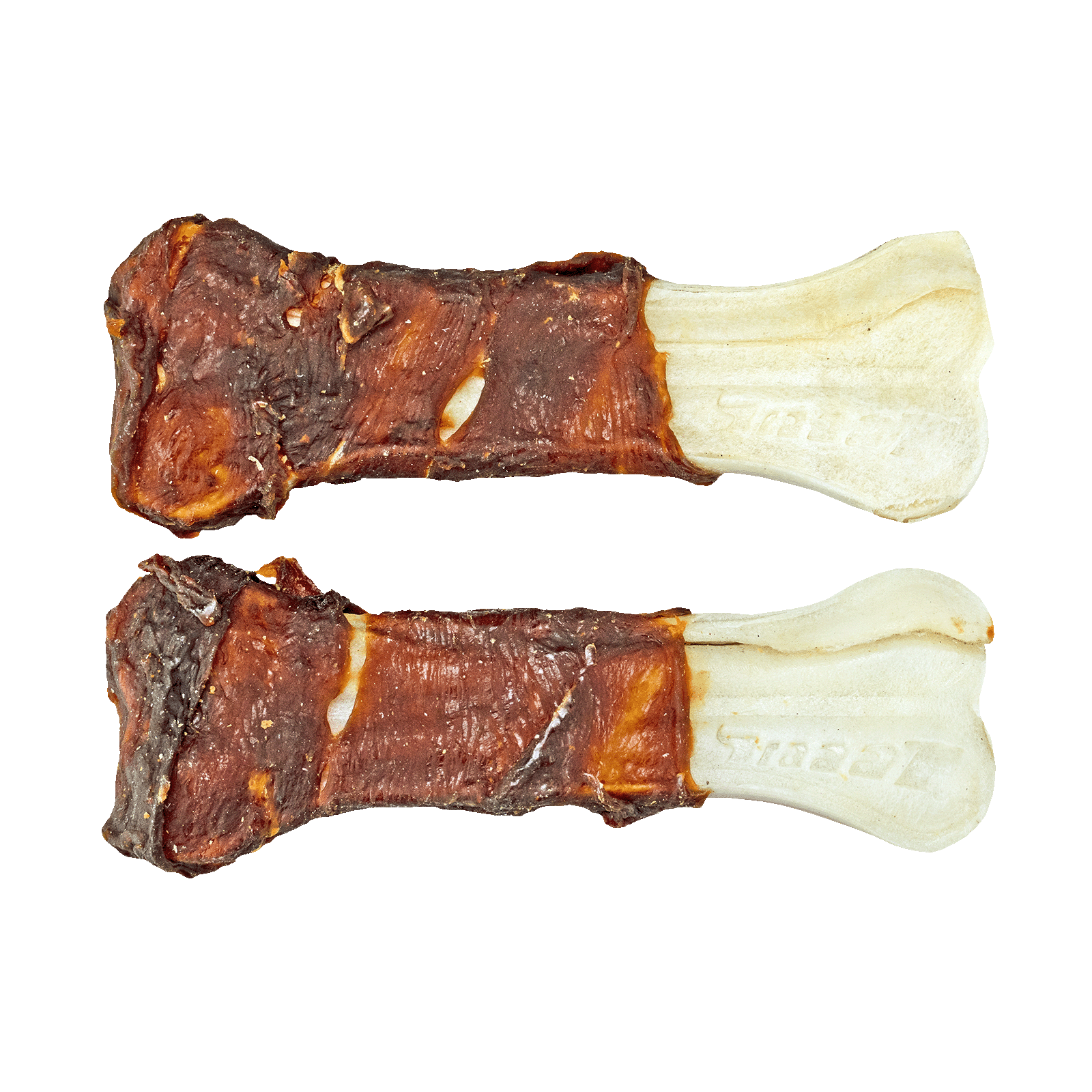 Braaaf Rawhide Pressed Bone Eend - 12,5 cm - Afbeelding 3