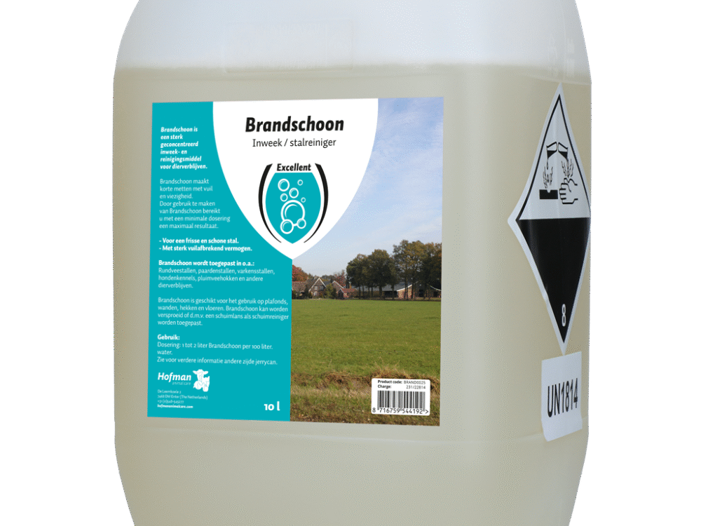 Excellent Brandschoon Stallenreiniger