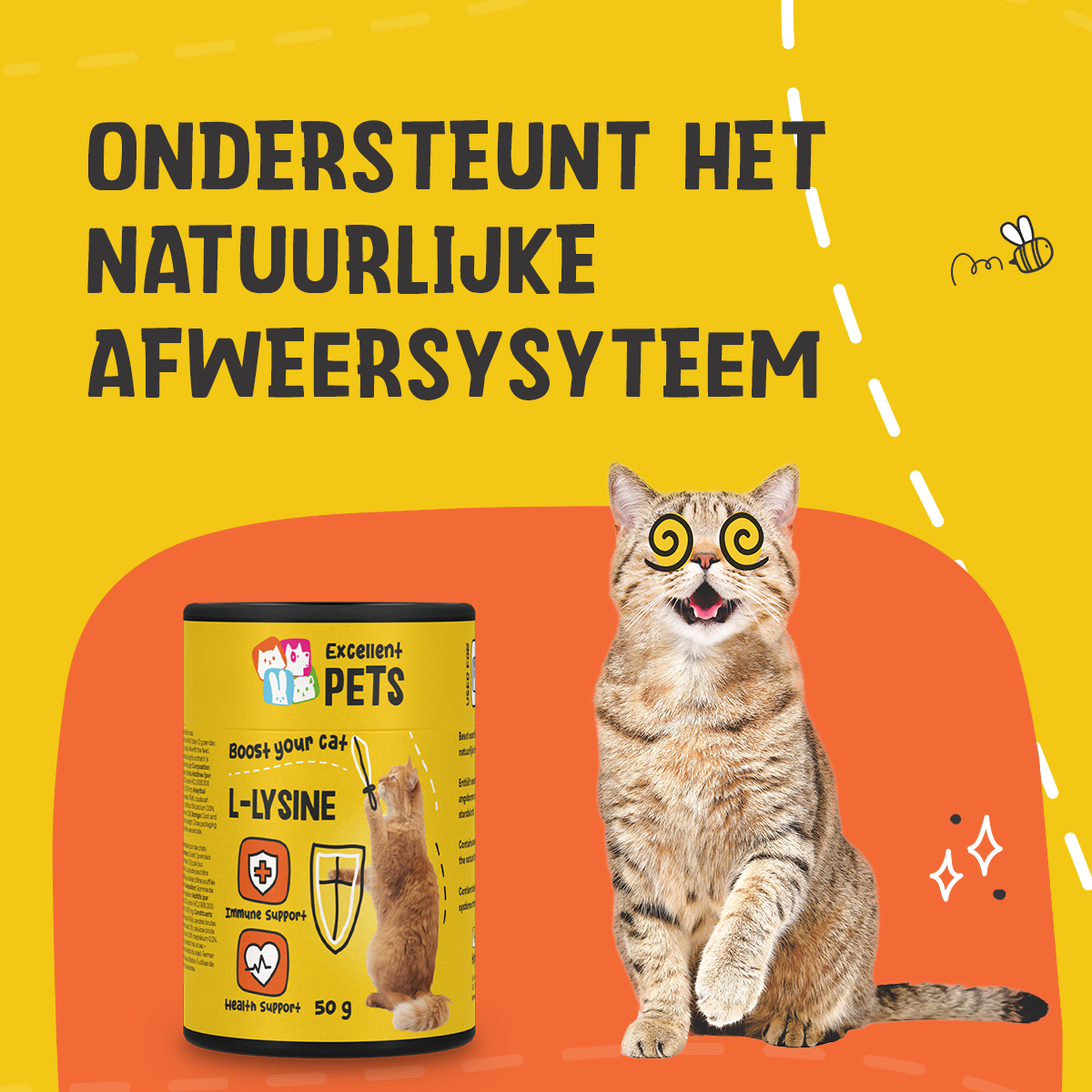 Excellent Pets L-Lysine 50 g - Afbeelding 4