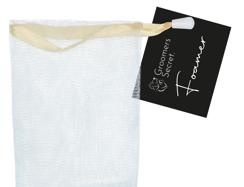 Groomers Secret Shampoo bar schuimnetje