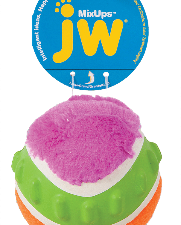 JW Mixups - Ribbed Ball L - 10 cm