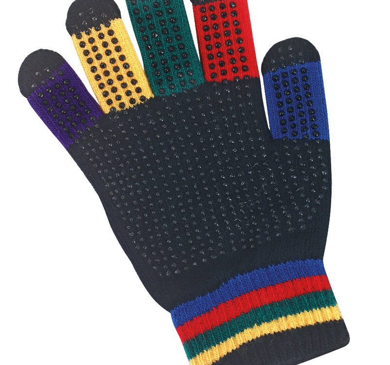 Rijhandschoen Magic Grippy regenboog Kids