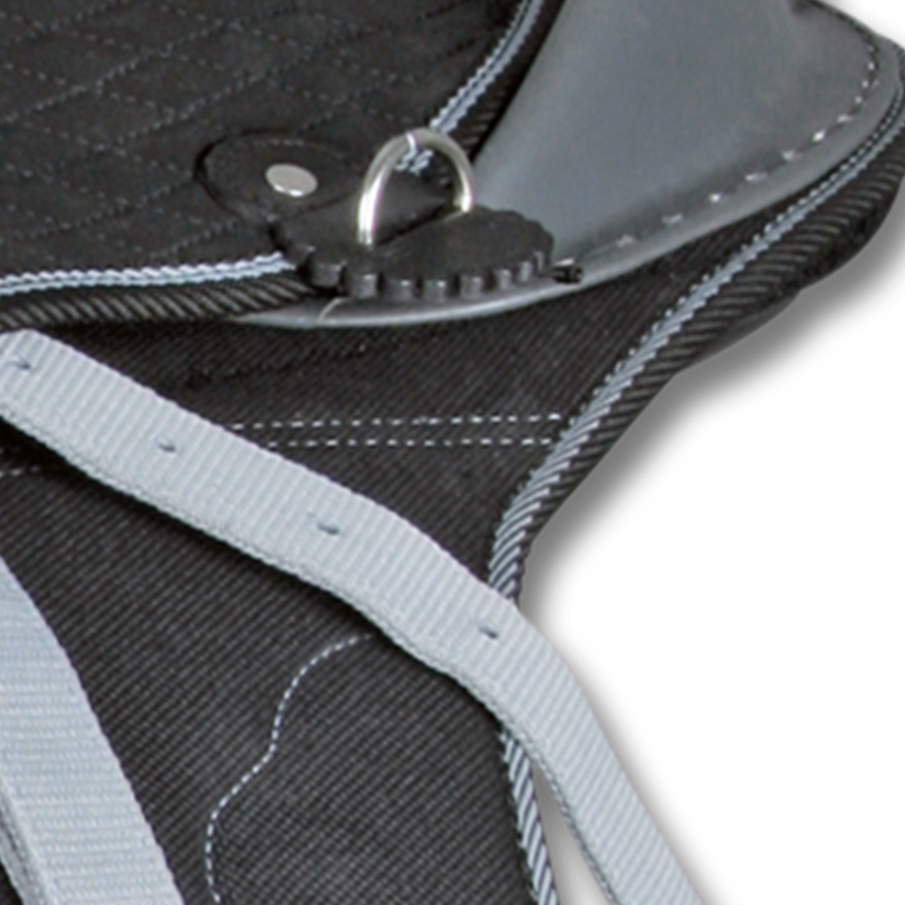 Waldhausen Pony Rider-Pad Kids complete, black/grey, 15"/38 cm - Afbeelding 3