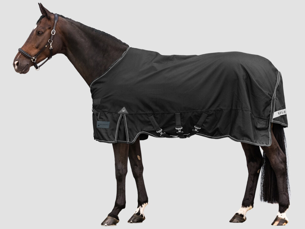 Waldhausen Scandic Light Outdoordeken black, 125 cm