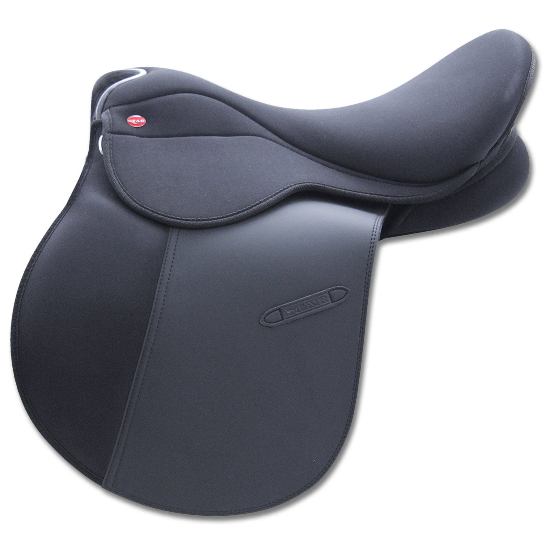 STAR A/P saddle neoprene, black, 16,5"/42 cm
