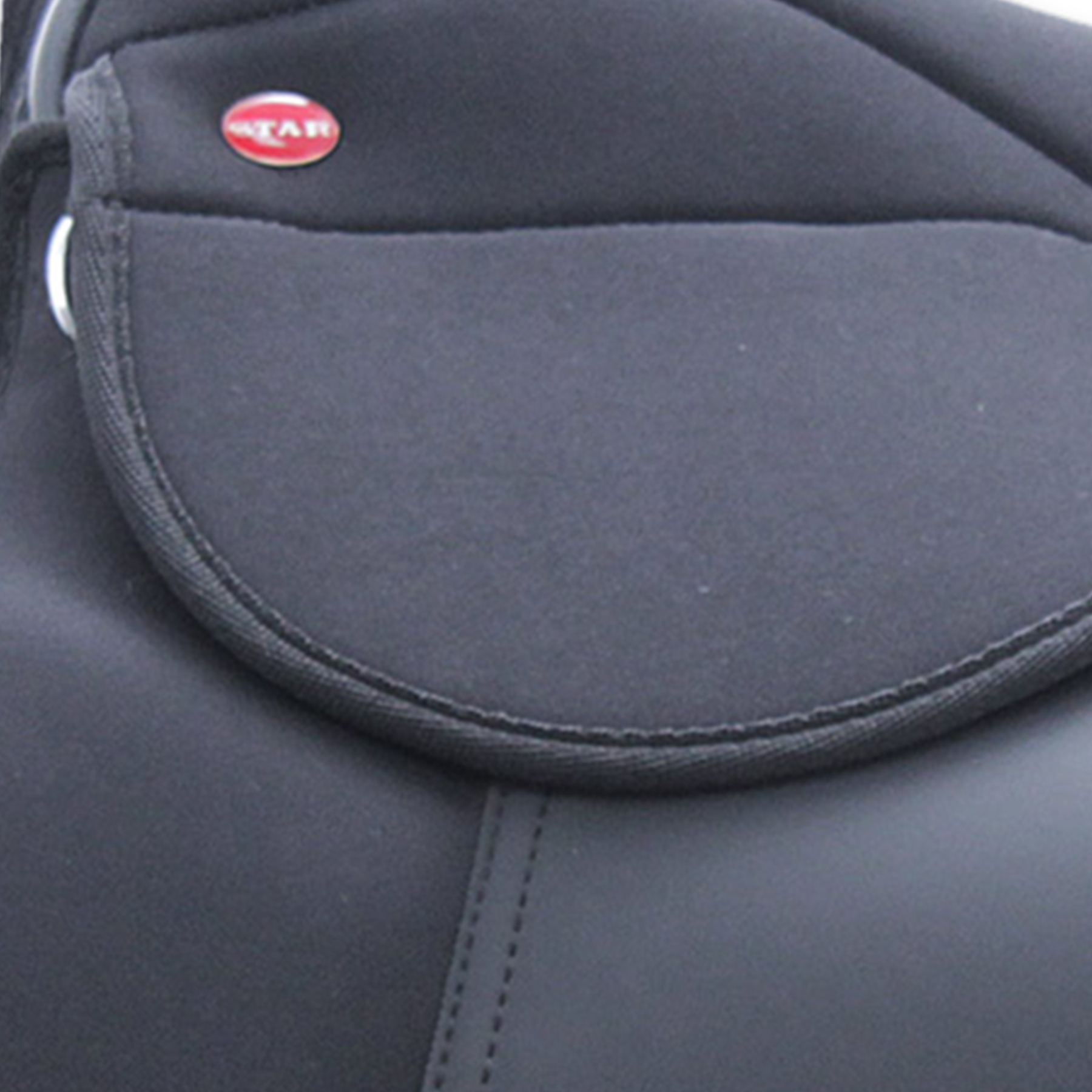STAR A/P saddle neoprene, black, 16,5"/42 cm - Afbeelding 2