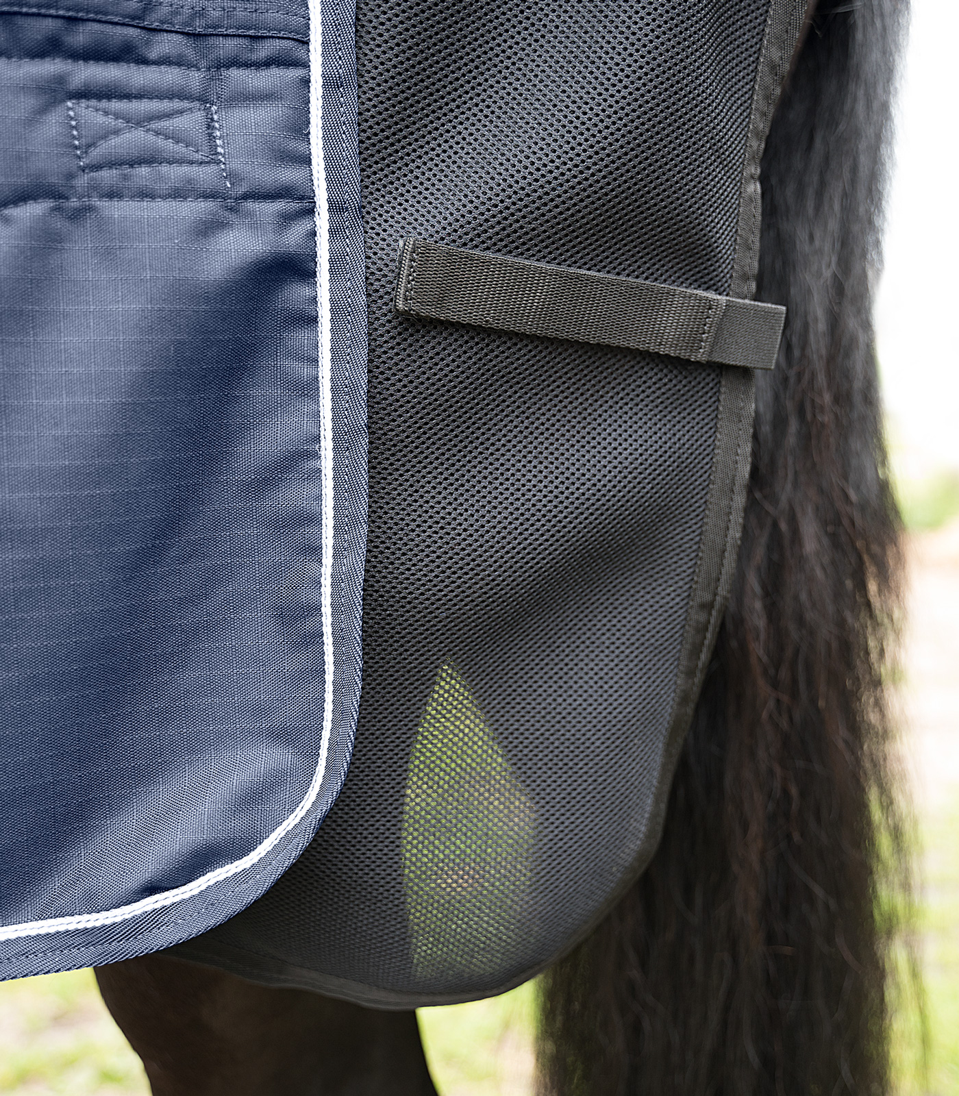 Waldhausen Air Mesh Onderdeken black, 115 cm - Afbeelding 6
