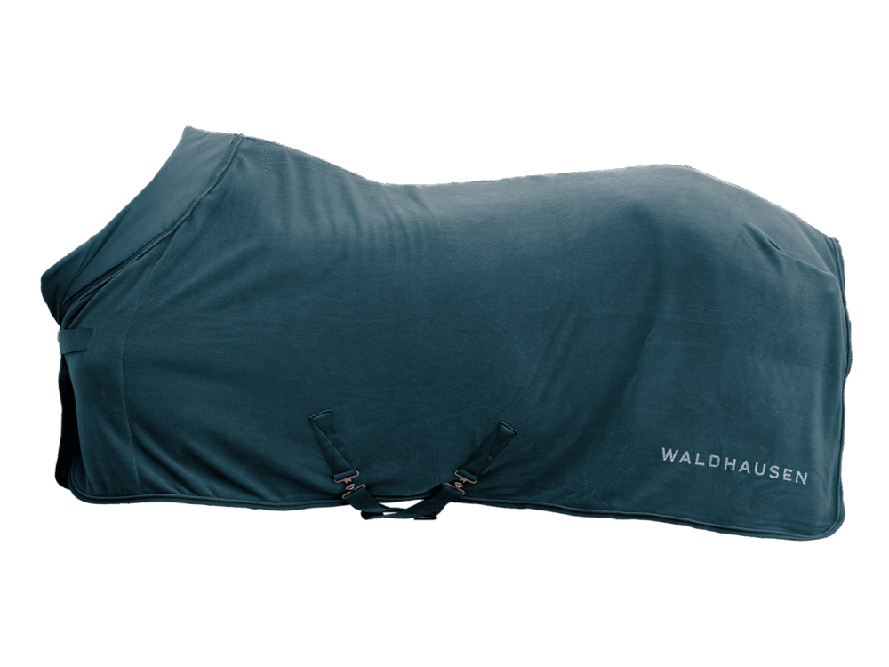 Waldhause Fleecedeken nepal Petrol Blue