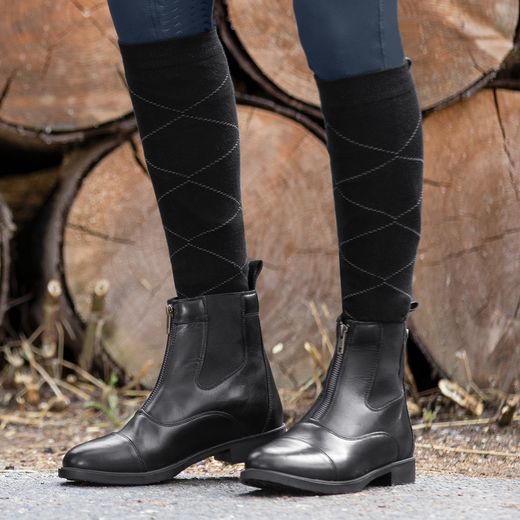 Waldhausen ELT Jodhpur Boston Zwart - Afbeelding 7