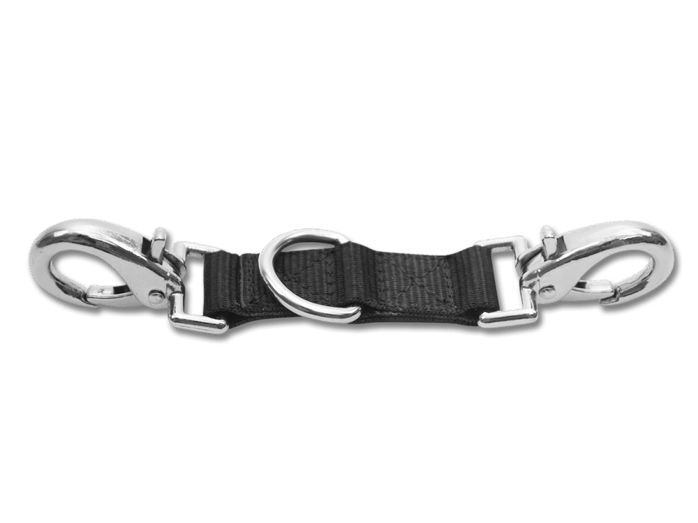 Waldhausen Lunge-Coupling, black, 18 cm