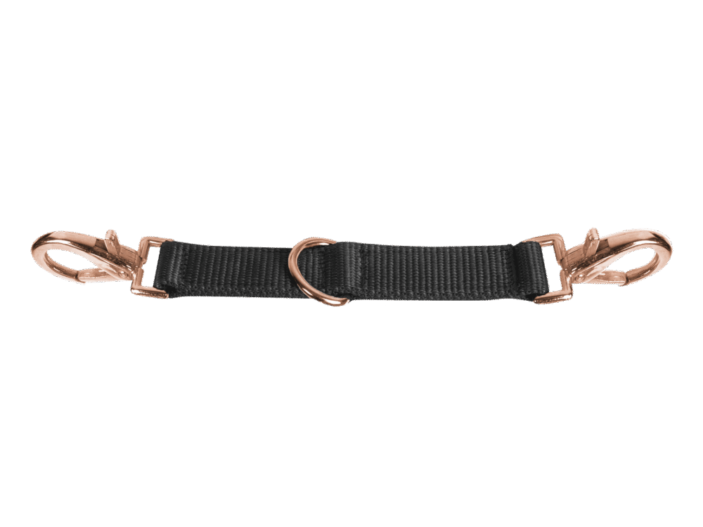 Waldhausen Lunge-Coupling Rosé, black, 25 cm