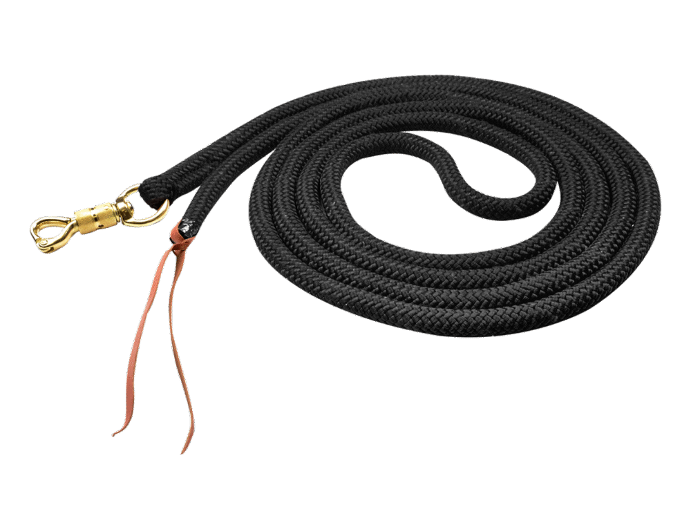 Waldhausen Horsemanship Rope, Zwart 4,2 m
