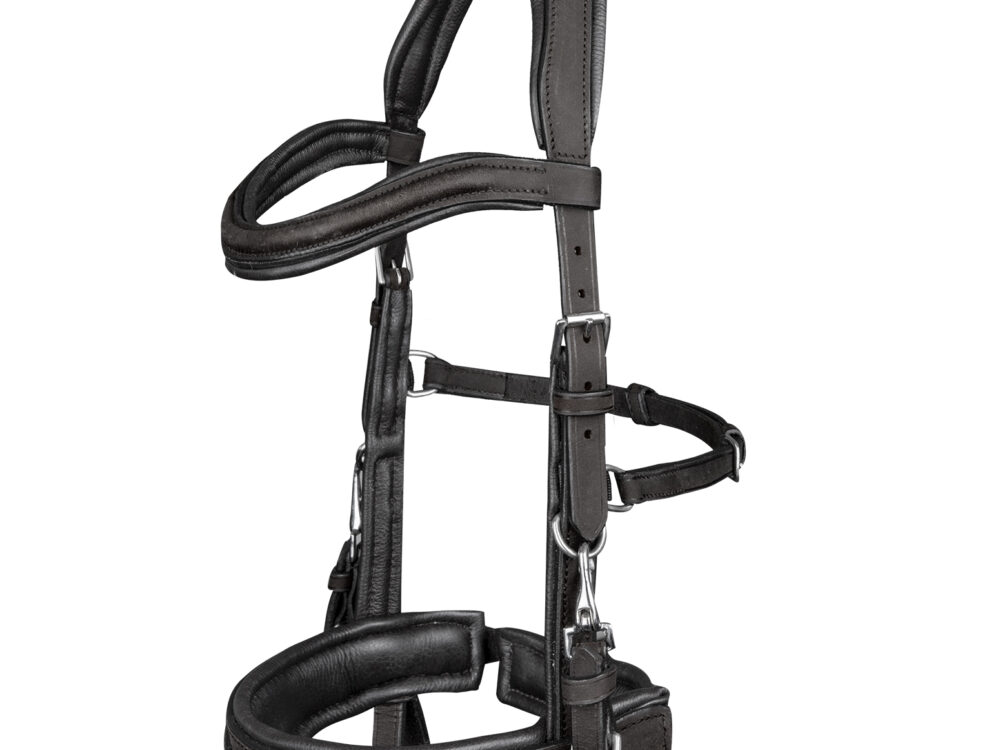 Waldhausen Leren Kaptoom Zwart Pony