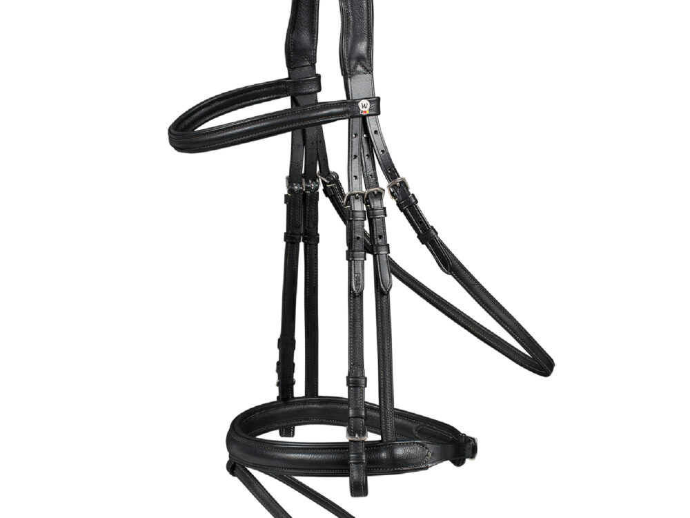 Waldhausen hoofdstel X-Line Supersoft, engl.comb., black, Pony