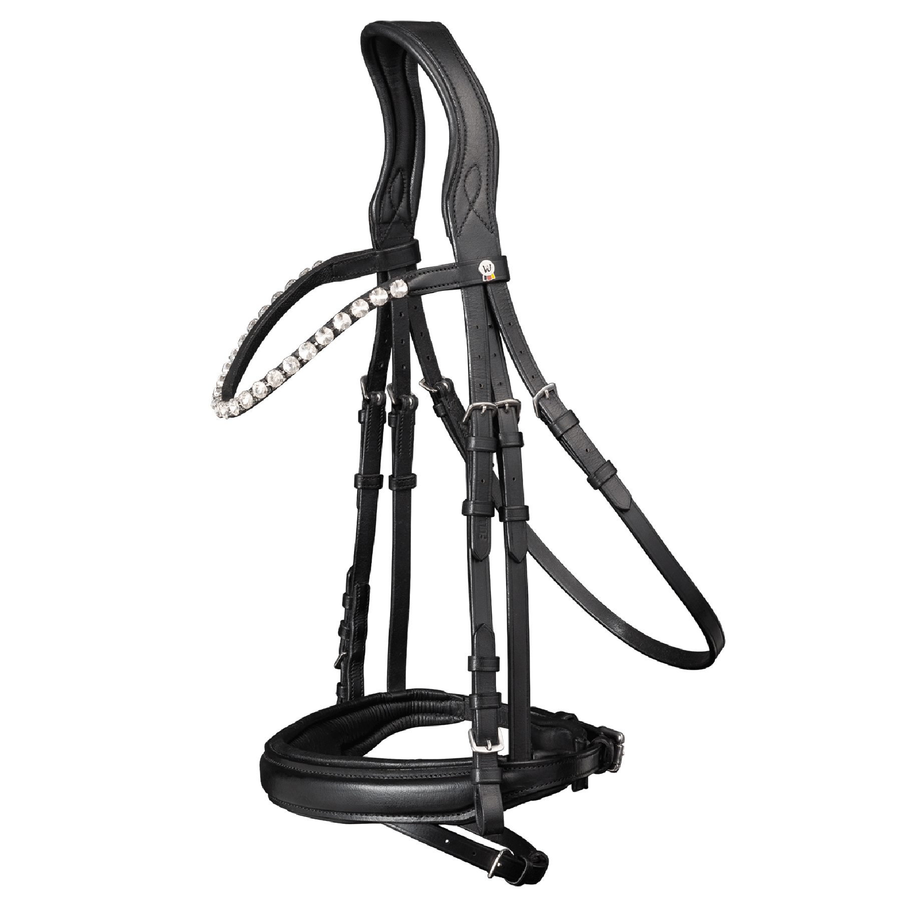 waldhausen hoofdstel X-Line Beauty, engl.comb., black, Pony