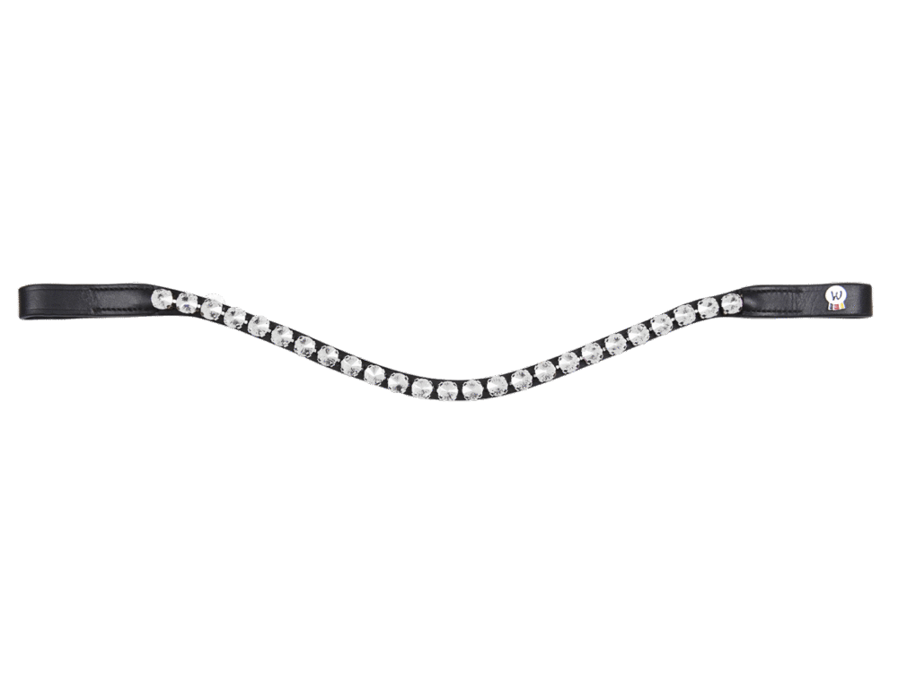 Waldhausen frontriem X-Line Boost, helder wit, Pony.