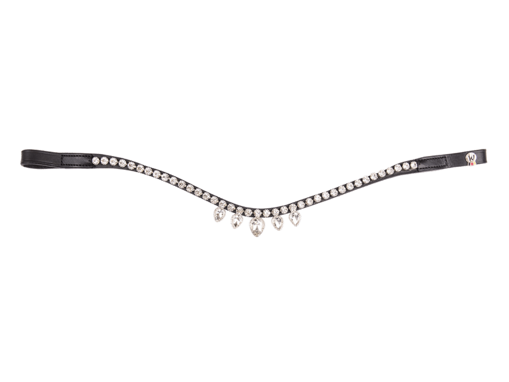 waldhausen Browband X-Line Diadem, white, Pony