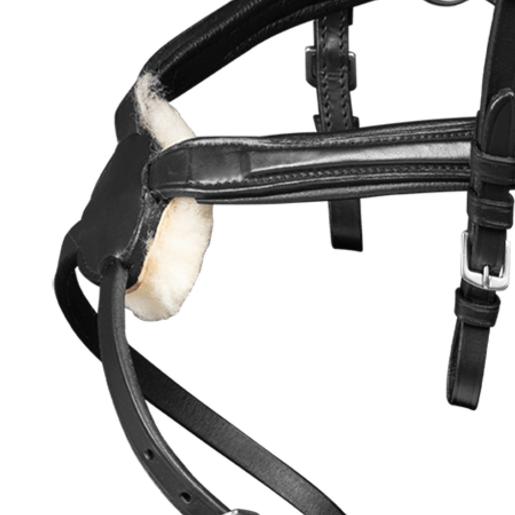 waldhausen hoofdstel X-Line Cancún, mexicaanse zwart Pony - Afbeelding 5