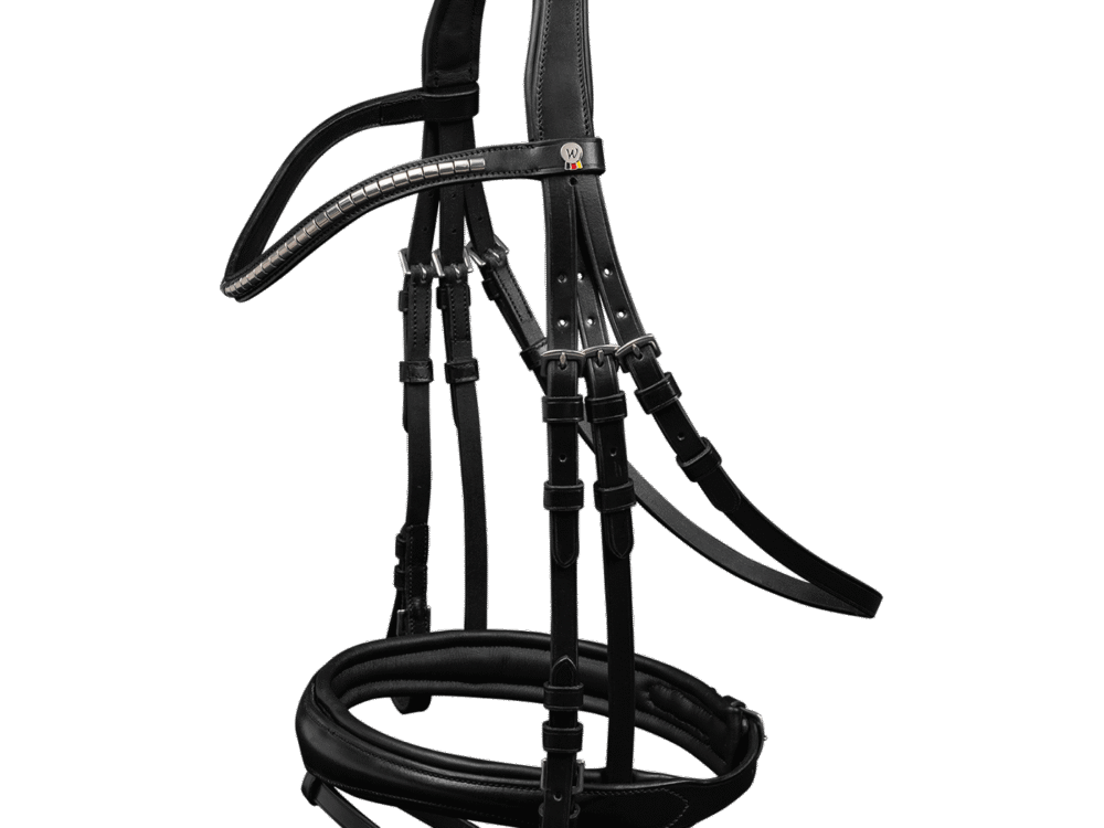 Waldhausen Hoofdstel X-Line Clincher Zwart cob