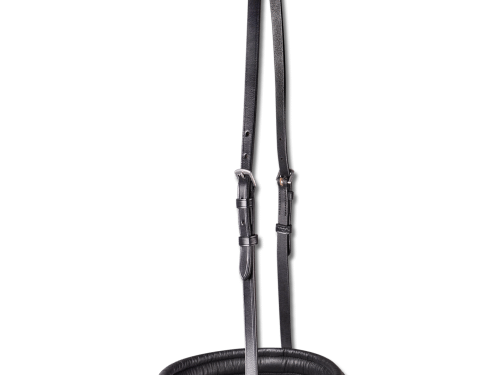 Waldhausen Neusriem S-Line, Engels, zwart, Cob