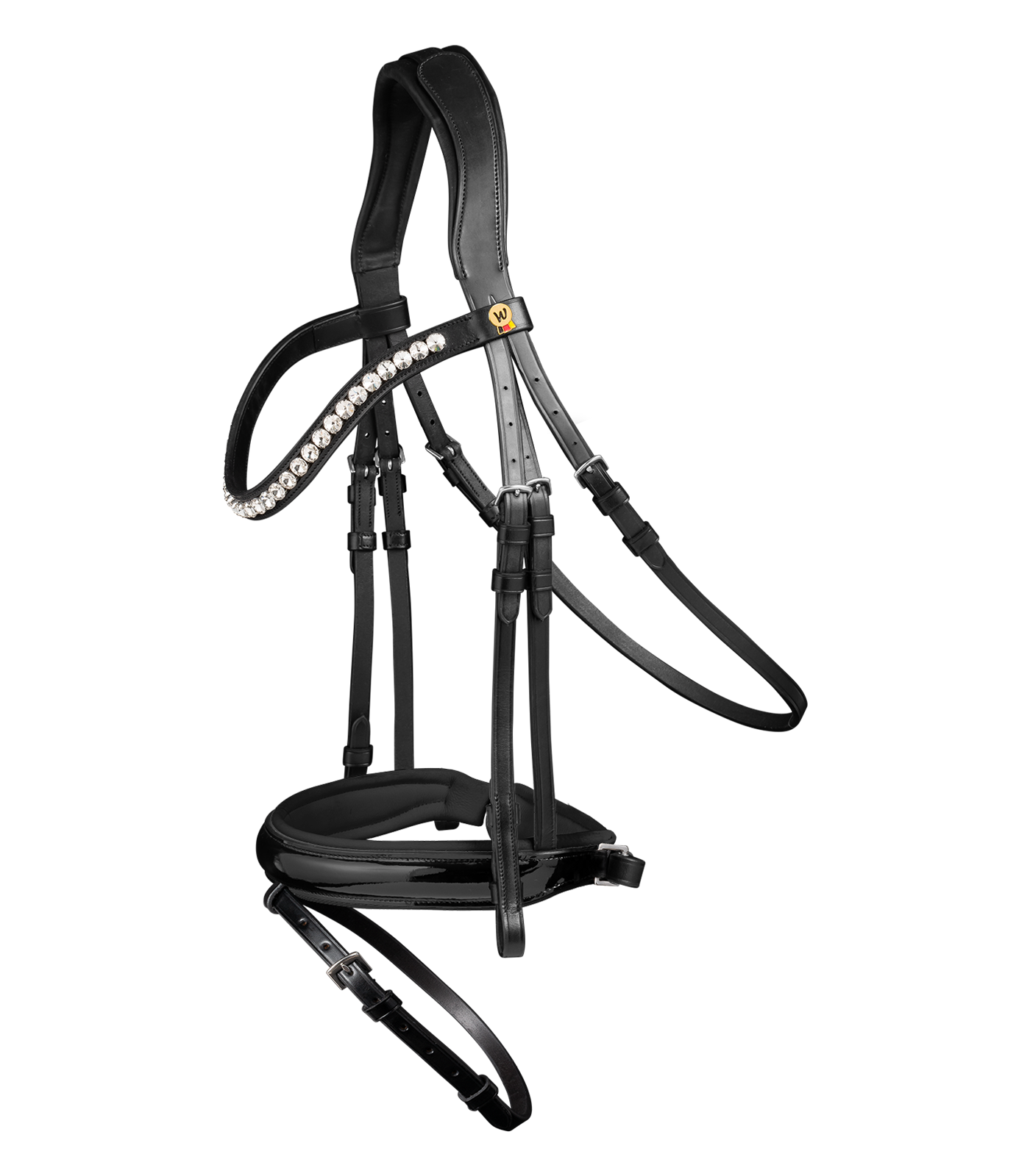 Waldhausen Hoofdstel S-Line Timeless pullback black/black, Cob