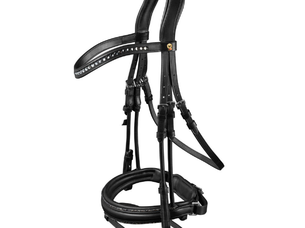 Waldhausen Hoofdstel S-Line Glamour pullback black